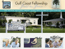 Tablet Screenshot of gulfcoastfellowship.org